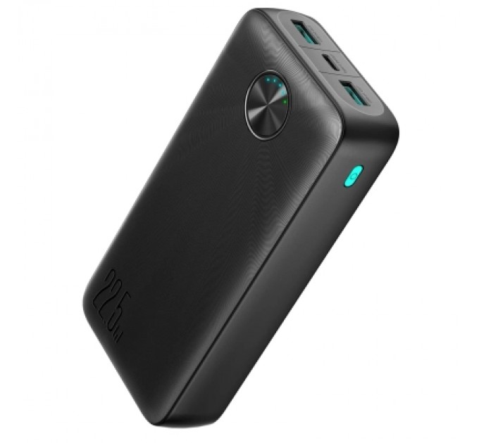 Батарея універсальна JOYROOM 20000mAh 22,5W PD, QC/3.0, 2*USB-A, USB-C In/Out Black (JR-PBF16)