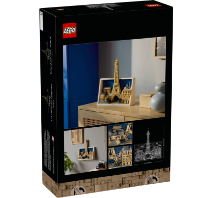 LEGO Конструктор LEGO Architecture Париж — місто кохання (21064)