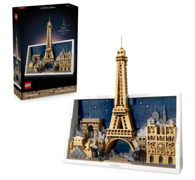 LEGO Конструктор LEGO Architecture Париж — місто кохання (21064)