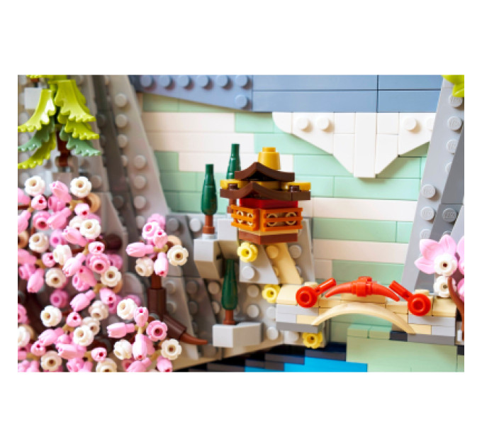LEGO Конструктор LEGO ART Японський пейзаж із цвітом сакури (31218)