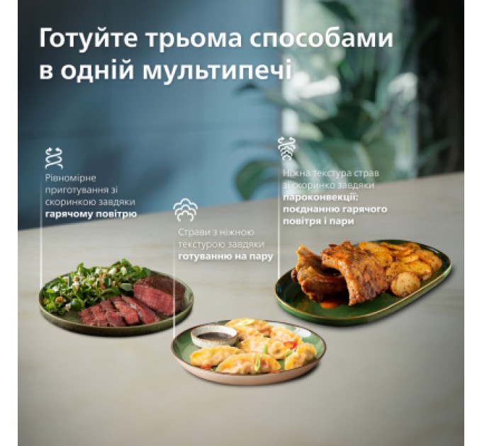 Мультипіч Philips Series 5000 OVI SteamFry (NA547/07)