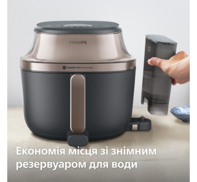Мультипіч Philips Series 5000 OVI SteamFry (NA547/07)