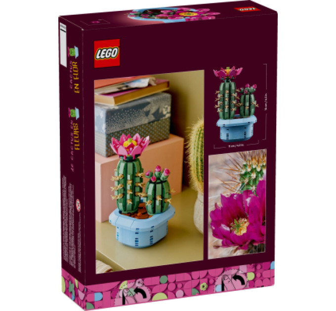 LEGO Конструктор LEGO Botanicals Цвітіння кактуса (11509)