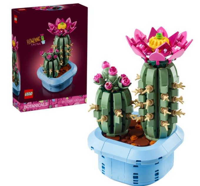 LEGO Конструктор LEGO Botanicals Цвітіння кактуса (11509)
