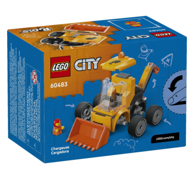 LEGO Конструктор LEGO City Автівки — Будівельний навантажувач (60483)