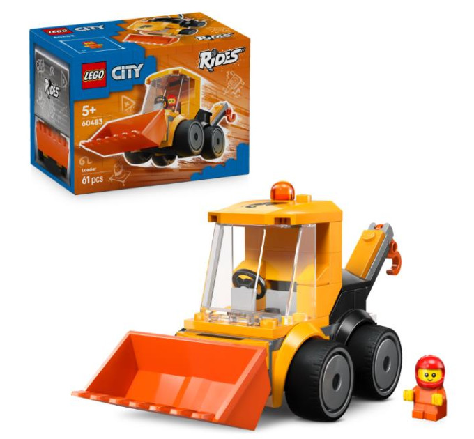 LEGO Конструктор LEGO City Автівки — Будівельний навантажувач (60483)