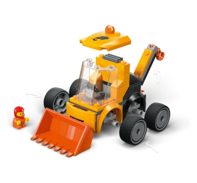 LEGO Конструктор LEGO City Автівки — Будівельний навантажувач (60483)