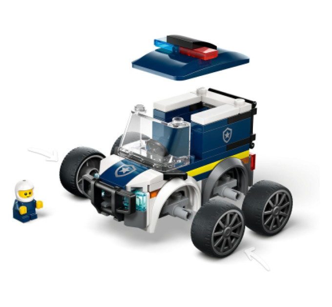 LEGO Конструктор LEGO City Автівки — Поліцейська вантажівка (60481)