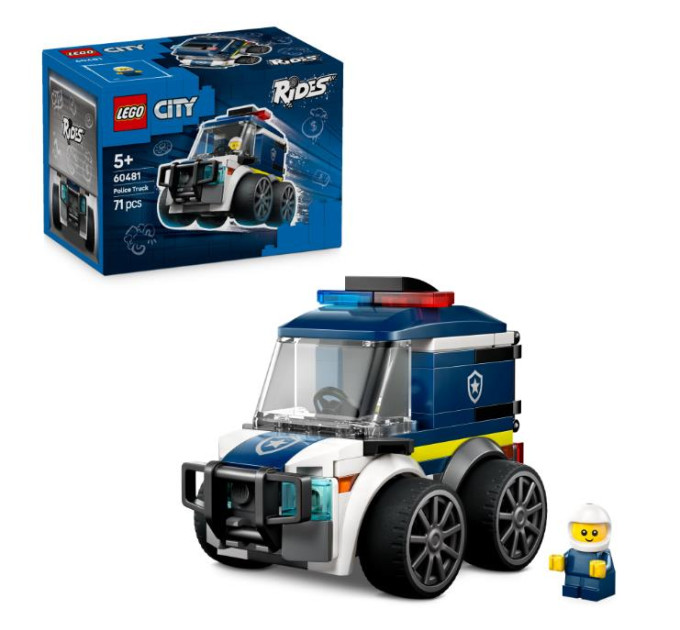 LEGO Конструктор LEGO City Автівки — Поліцейська вантажівка (60481)