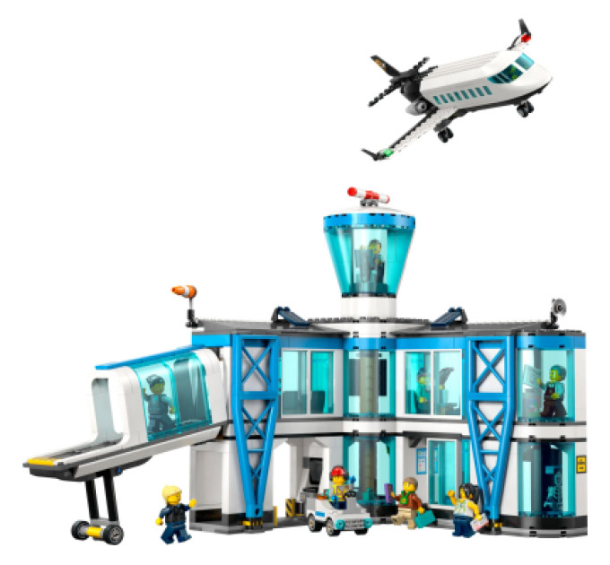LEGO Конструктор LEGO City Аеропорт із літаком (60502)