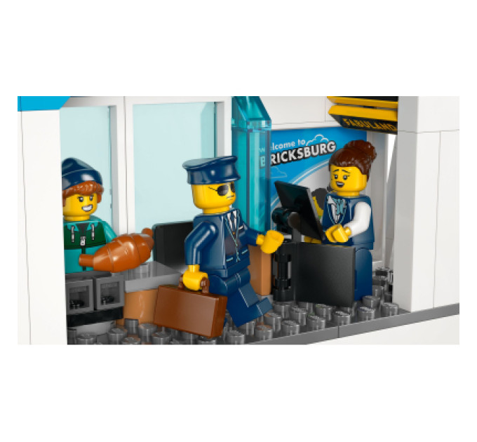 LEGO Конструктор LEGO City Аеропорт із літаком (60502)