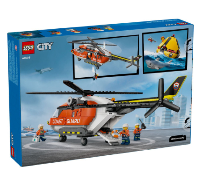 LEGO Конструктор LEGO City Гелікоптер берегової охорони (60503-)
