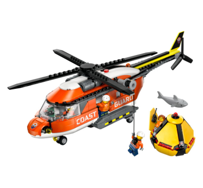 LEGO Конструктор LEGO City Гелікоптер берегової охорони (60503-)