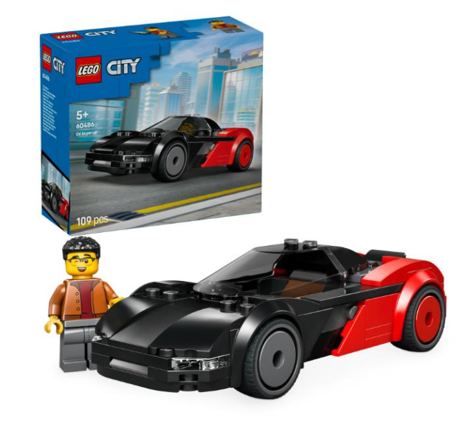 LEGO Конструктор LEGO City Електричний суперкар (60486)