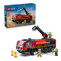 Конструктор LEGO City Пожежна вантажівка в аеропорту (60499)