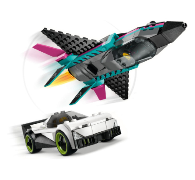 LEGO Конструктор LEGO City Реактивний літак проти автомобіля (60489)