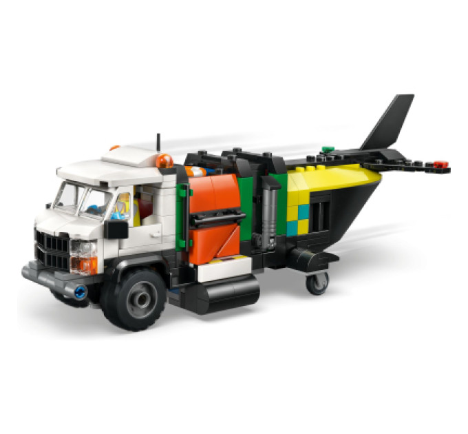 LEGO Конструктор LEGO City Ремікс літака, вантажівки та судна на повітряній подушці (60505-)