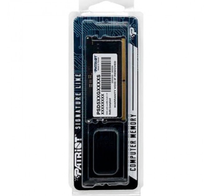 Patriot Модуль пам'яті для ноутбука SoDIMM DDR5 8GB 5600 MHz Patriot (PSD58G560041S)