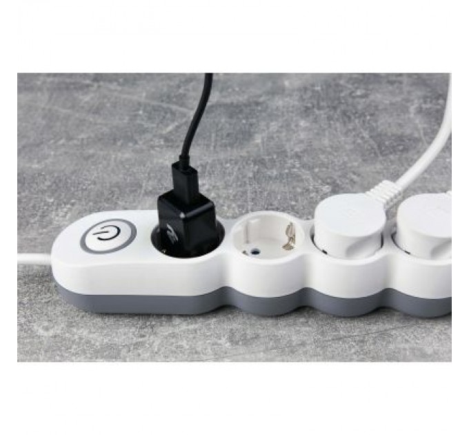 Мережевий фільтр живлення 2E 2E-U05VESM3W