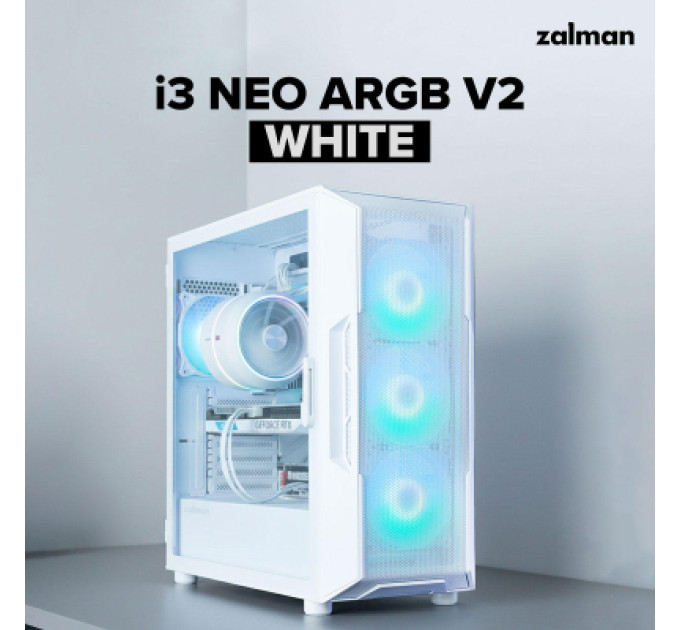 Zalman Корпус для ПК Zalman I3NEOARGBV2WHITE