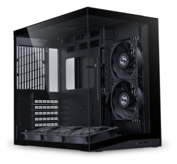 Lian Li Корпус для ПК Lian Li O11 Dynamic Mini V2 Flow, Black (G99.O11DMIV2FX.00)