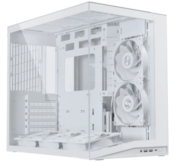Lian Li Корпус для ПК Lian Li O11 Dynamic Mini V2 Flow, White (G99.O11DMIV2FW.00)