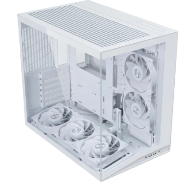 Lian Li Корпус для ПК Lian Li O11 Dynamic Mini V2 Flow, White (G99.O11DMIV2FW.00)