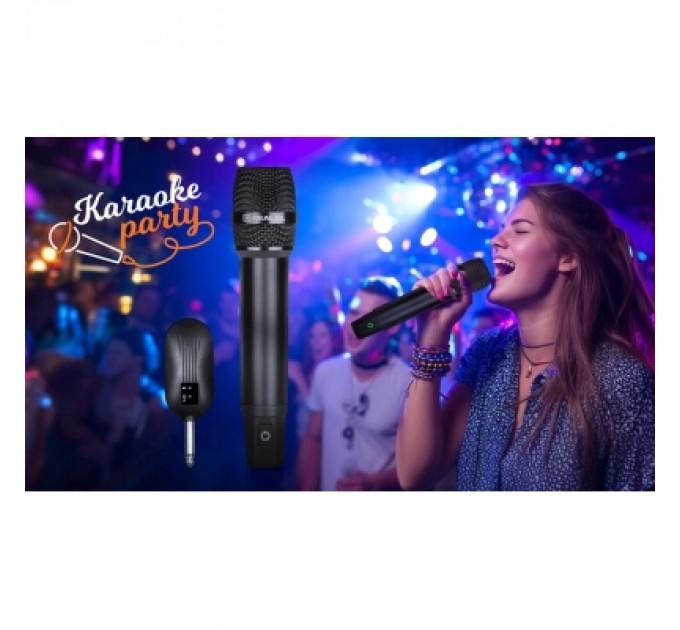 Мікрофон REAL-EL KM-830 Black (EL121900001)