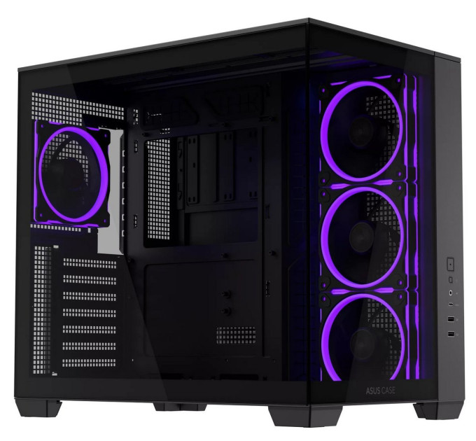 ASUS Корпус Asus A32 Plus Black Tempered Glass (90DC00S0-B19000)