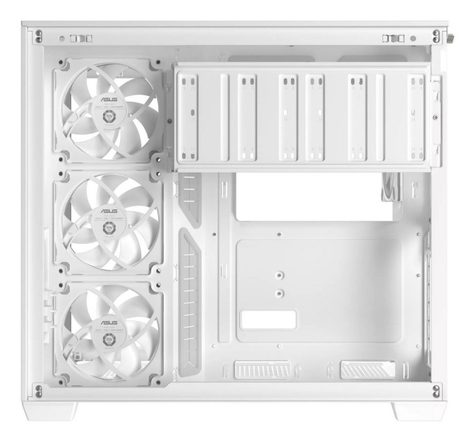 ASUS Корпус Asus A32 Plus White Tempered Glass (90DC00S3-B19000)