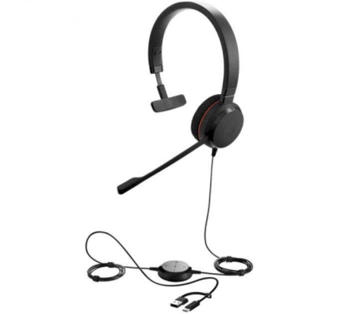 Навушники Jabra Evolve 20 MS USB C/A Mono (4993-823-169)