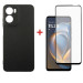 Dengos Чохол до мобільного телефона Dengos Motorola G05 Carbon+glass Blue (DG-KM-178)