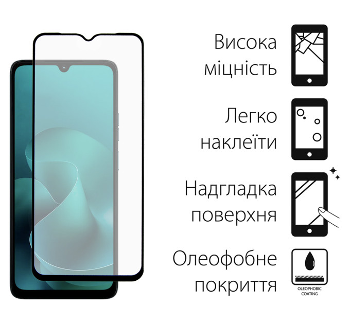 Dengos Чохол до мобільного телефона Dengos Motorola G06 Soft+glass Green (DG-KM-180)