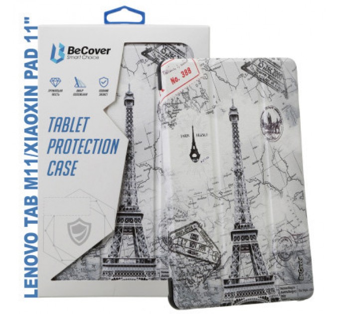 BeCover Чохол до планшета BeCover Smart Case Lenovo Tab M11 (2024) TB-TB330FU/Xiaoxin Pad 11 (2024) 11" Paris (710758)