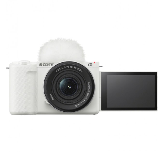 Цифровий фотоапарат Sony Alpha ZV-E10M2 kit 16-50mm White (ZVE10M2KW.CEC)