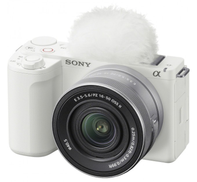 Цифровий фотоапарат Sony Alpha ZV-E10M2 kit 16-50mm White (ZVE10M2KW.CEC)