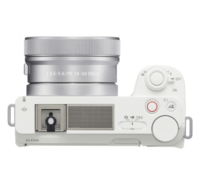 Цифровий фотоапарат Sony Alpha ZV-E10M2 kit 16-50mm White (ZVE10M2KW.CEC)