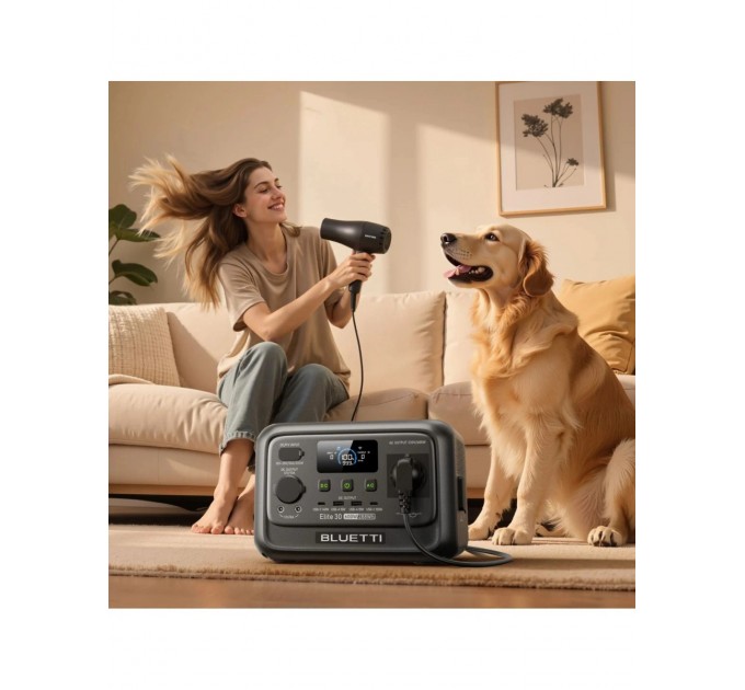 Зарядна станція Bluetti Elite 30 V2, 600W, 288Wh_OEM