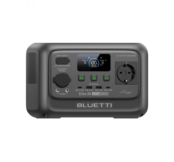Зарядна станція Bluetti Elite 30 V2, 600W, 288Wh_OEM