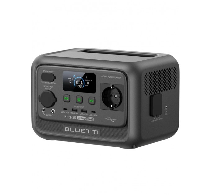 Зарядна станція Bluetti Elite 30 V2, 600W, 288Wh_OEM