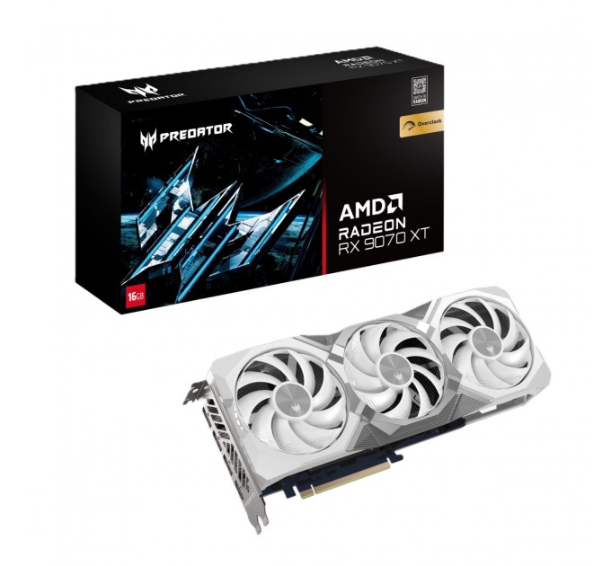 Відеокарта PCIE16 RX9070XT 16GB GDDR6 DP.Z4FWW.P02 ACER