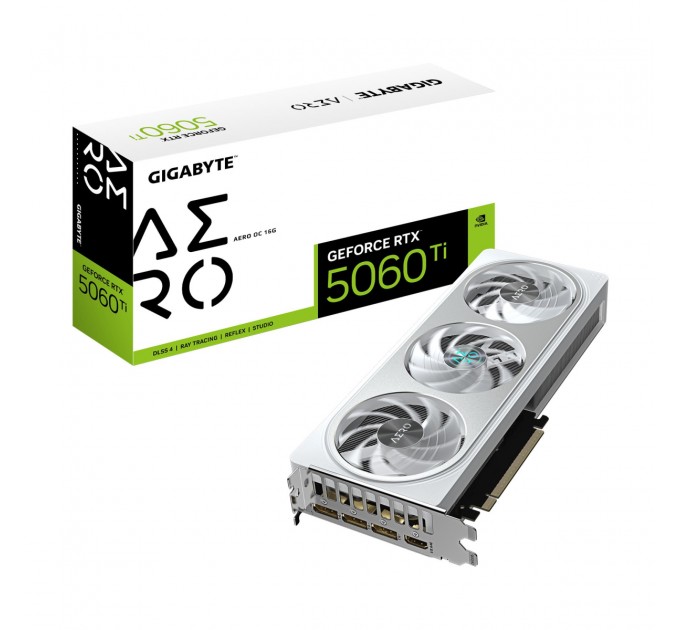 Відеокарта PCIE16 RTX5060TI 16GB GV-N506TAERO OC-16GD GIGABYTE