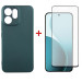 Dengos Чохол до мобільного телефона Dengos Oppo Reno14 F/FS 5G Soft+glass Green (DG-KM-182)