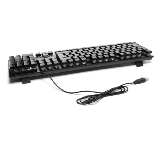 Hölmer Клавіатура Hölmer K-01GS RGB Backlight USB UA Black (K-01GS)