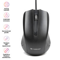 Мишка Hölmer M-02OF USB White (M-02OF)