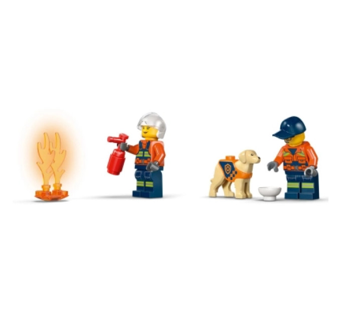 LEGO Конструктор LEGO City Рятувальний катер і гелікоптер берегової охорони (60504)