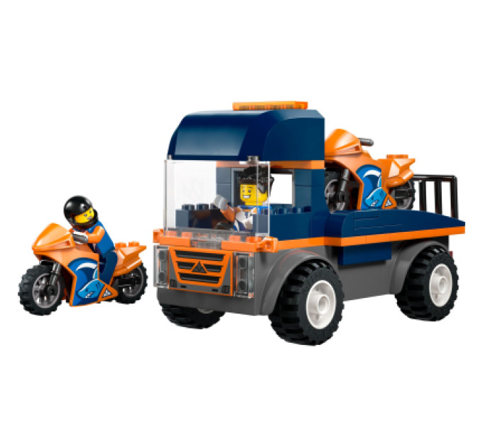 LEGO Конструктор LEGO City Транспортер мотоциклів (60491)