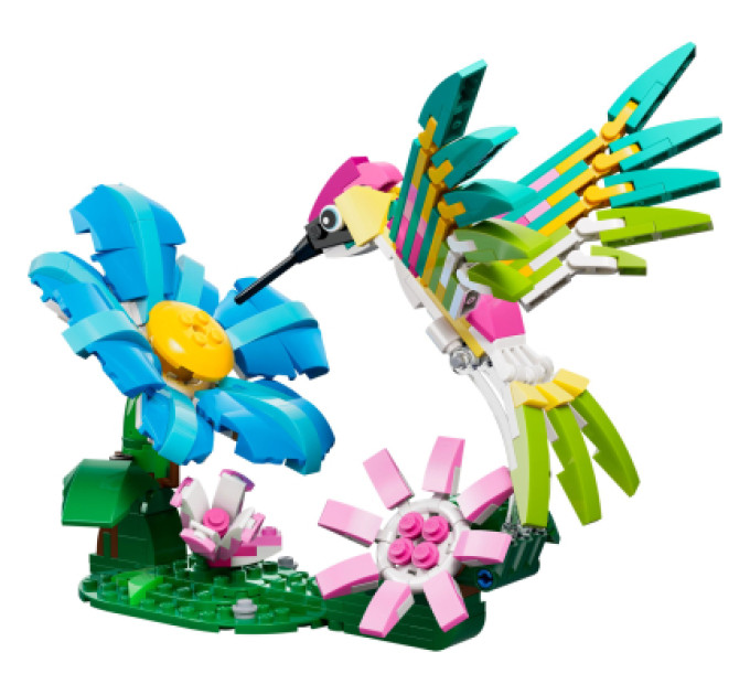 LEGO Конструктор LEGO Creator Дикі тварини: барвистий колібрі (31384)