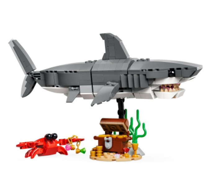 LEGO Конструктор LEGO Creator Люта акула зі скринею скарбів (31381)