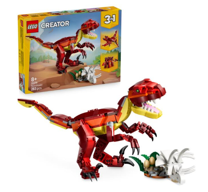 LEGO Конструктор LEGO Creator Лютий динозавр (31379)